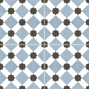 Dual Gres Chic Collection Chic Howard Blue 45x45