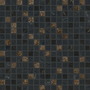 Marca Corona Newluxe Black Tessere Riv 30,5x30,5