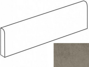 Grasaro Beton Плинтус Антрацит 60x76 Матовая ректифицированная G-1103/MR/p01/76x600