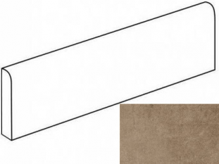 Grasaro Beton Плинтус Серо-бежевый 60x76 Sugar-эффект G-1105/CR/p01/76x600