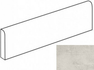 Grasaro Beton Плинтус Серый 60x76 Sugar-эффект G-1102/CR/p01/76x600