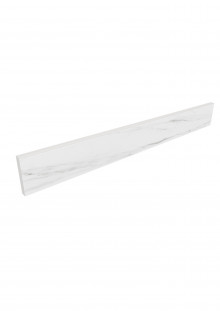 Ametis Supreme Плинтус SM01 7x60 Непол. белый