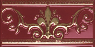 APE Ceramica Noblesse CENEFA BURDEOS GOLD 20х10