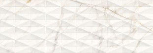 Marazzi Italy Allmarble Wall Golden White Struttura Pave Satin 3D 40х120