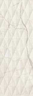 Marazzi Italy Allmarble Wall Statuario Struttura Pave Satin 3D Rett. 40х120