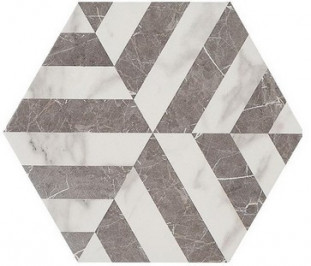 Marazzi Italy Allmarble Statuario Decoro 18,2x21