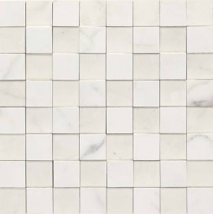 Marazzi Italy Allmarble Плитка мозаика Altissimo 3D (30x30)