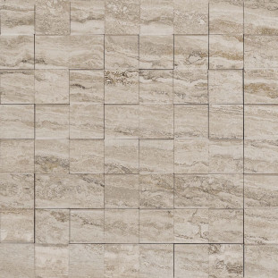 Marazzi Italy Allmarble Плитка мозаика Travertino 3D (30x30)