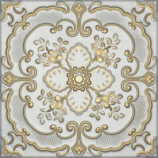 Aparici Kintsugi напольная White Basi 30.5х30.5