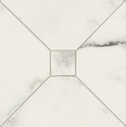 Marazzi Italy Allmarble Вставка Statuario Tozzetto 3D Lux (15x15)