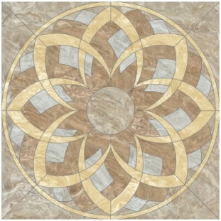 Kerranova Premium Marble Beige Grey lap. 120*120 (панно из 4-ех шт.)