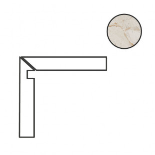Cerdomus Karnis Battiscala Sx Ivory Matt 97463, 4,8х120