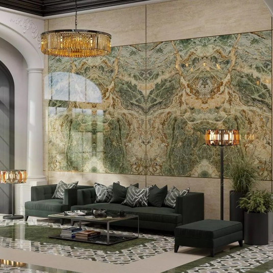 Kerama Marazzi Риальто Нобиле Зелёный Тёмный 119.5x238.5