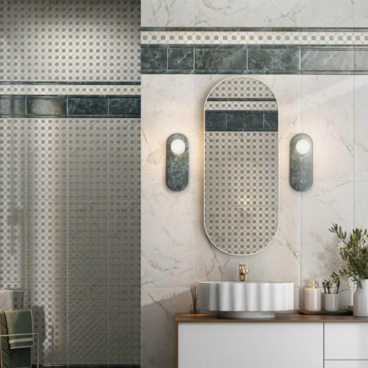 Kerama Marazzi Серенада Зелёный Лаппатированный Обрезной 60х60