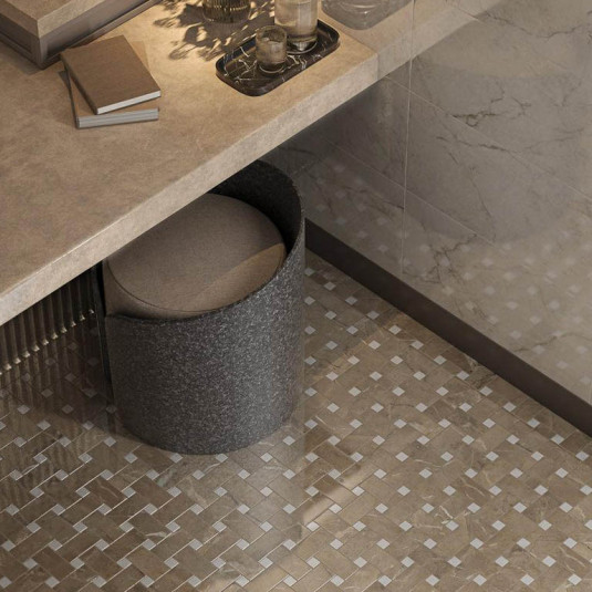 Kerama Marazzi Серенада Зелёный Лаппатированный Обрезной 60х60
