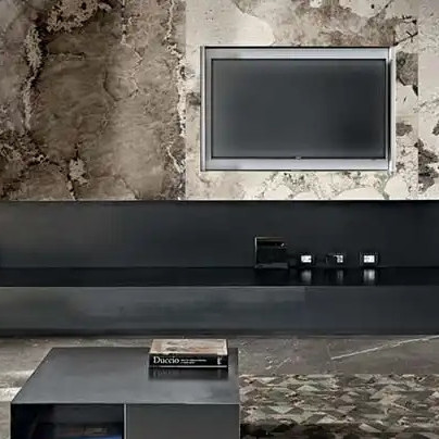 Rex Ceramiche Heritage luxe Brown Glossy 60x120