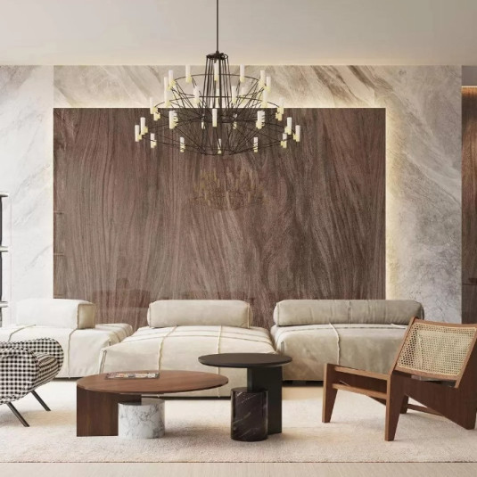 Kerama Marazzi Уолнат Коричневый Обрезной 119.5х320х1.1
