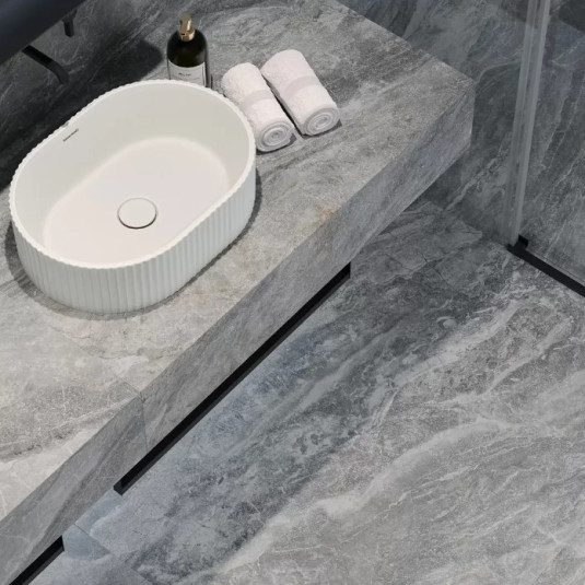 Kerama Marazzi Гриджио Серый Обрезной 119.5х119.5