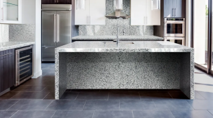 Venezia Stone Гранит Bianco HB Плиты 300x300