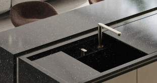 Venezia Stone Гранит Black Galaxy Плитка 600x300