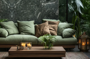 Venezia Stone Гранит Ocean Green Слэбы 299x189