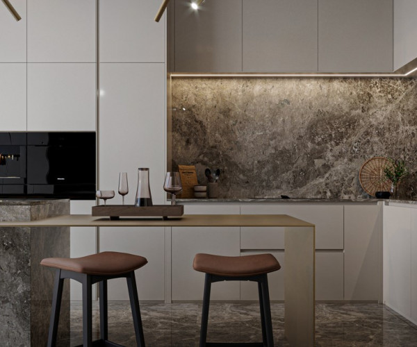 Venezia Stone LIGHT Мрамор Bottichino Fiorito Light 18Mm