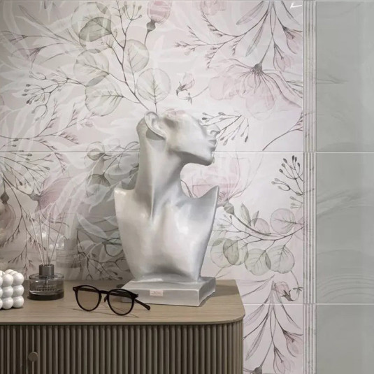 Kerama Marazzi Веро Серый Светлый Лаппатированный Обрезной 60х60